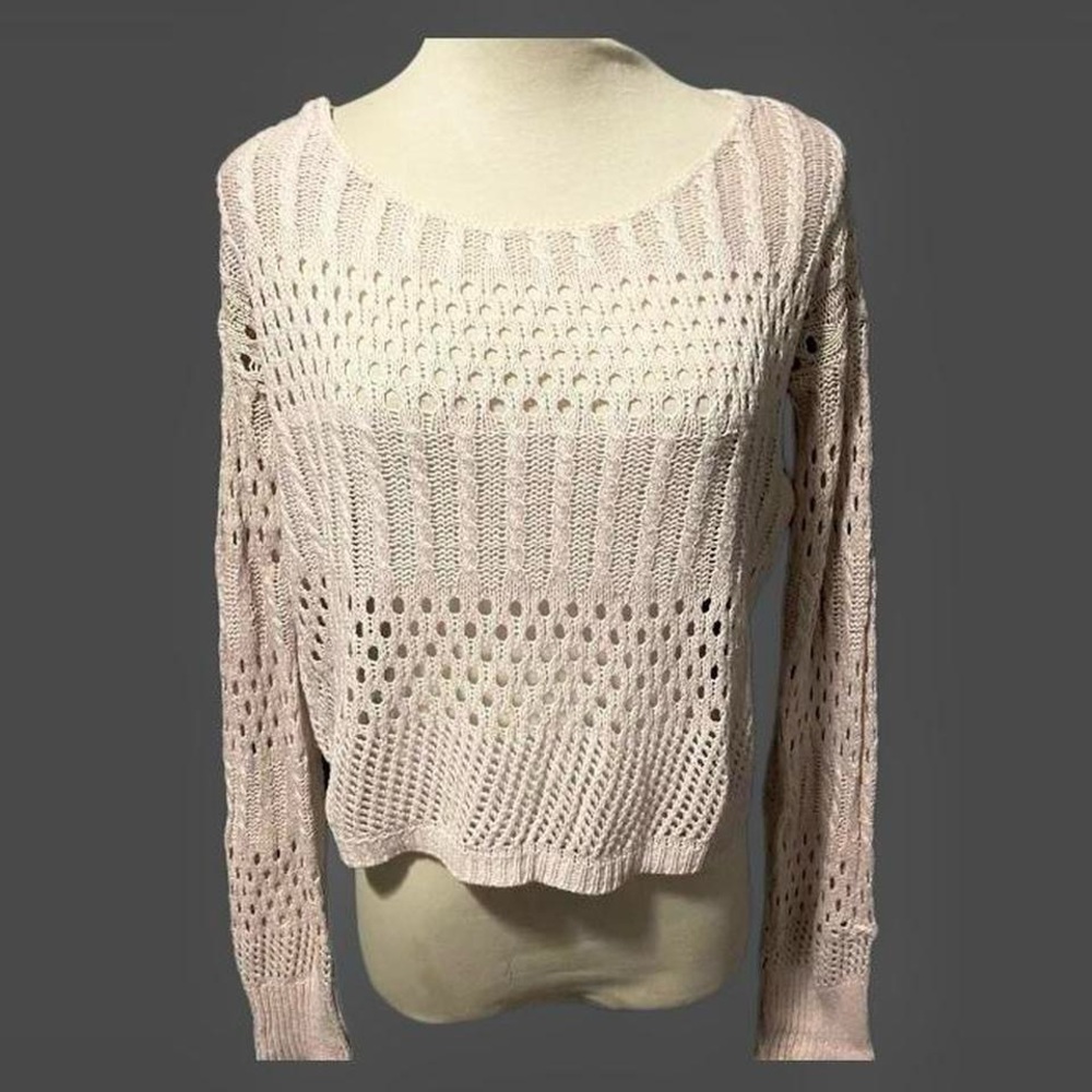 Pins n needles knitted sweater aso violet harmon